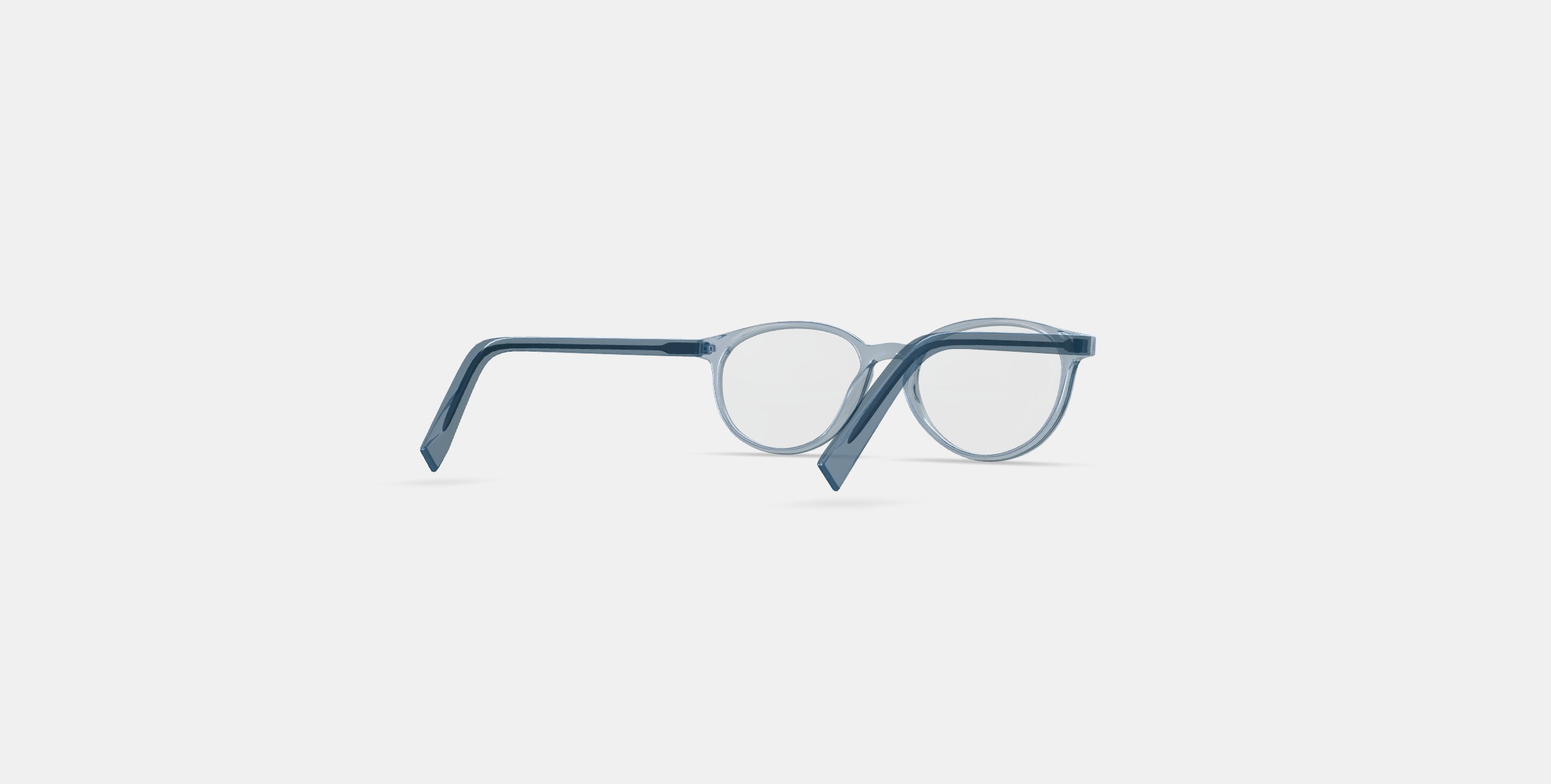 Watts Eyeglasses in Pacific Crystal 3D model_4