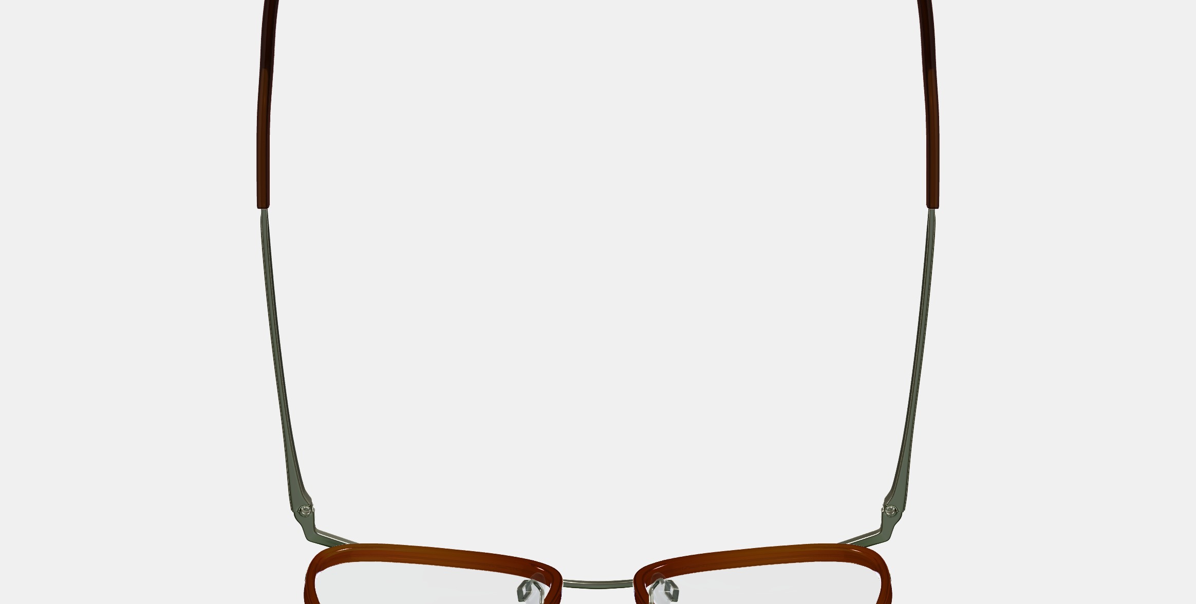 Callen Eyeglasses in Cacao Crystal with Riesling 3D model_8