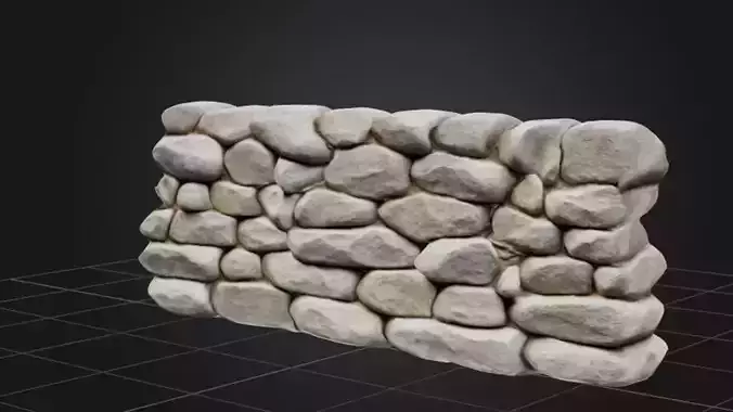 Stone Barrier Wall
