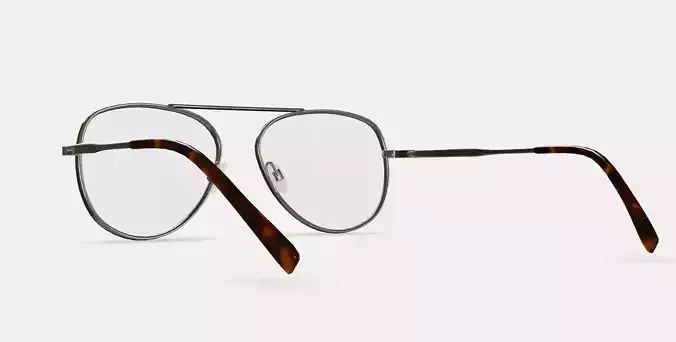 Belmar Eyeglasses in Polished Silver