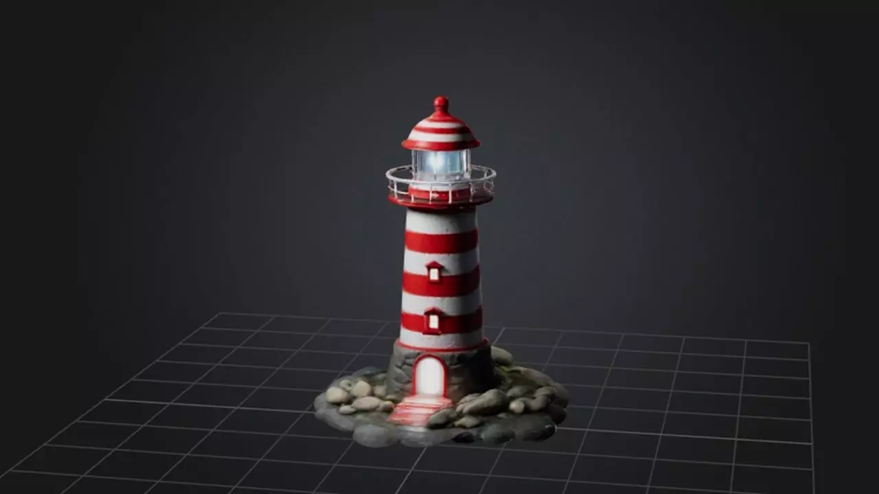 Beacon of Light 3D model_0