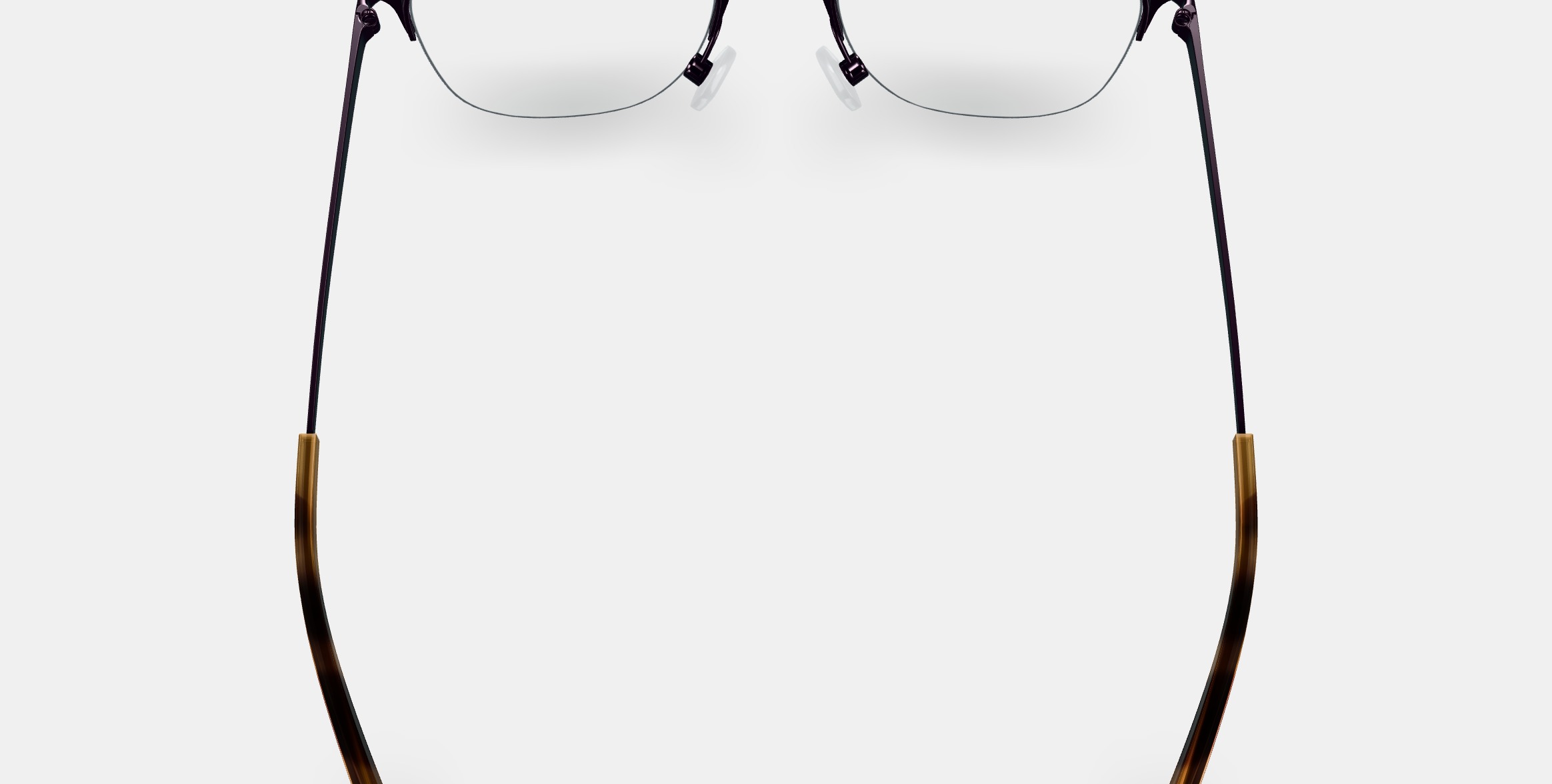 Wallis Eyeglasses in Carbon 3D model_4