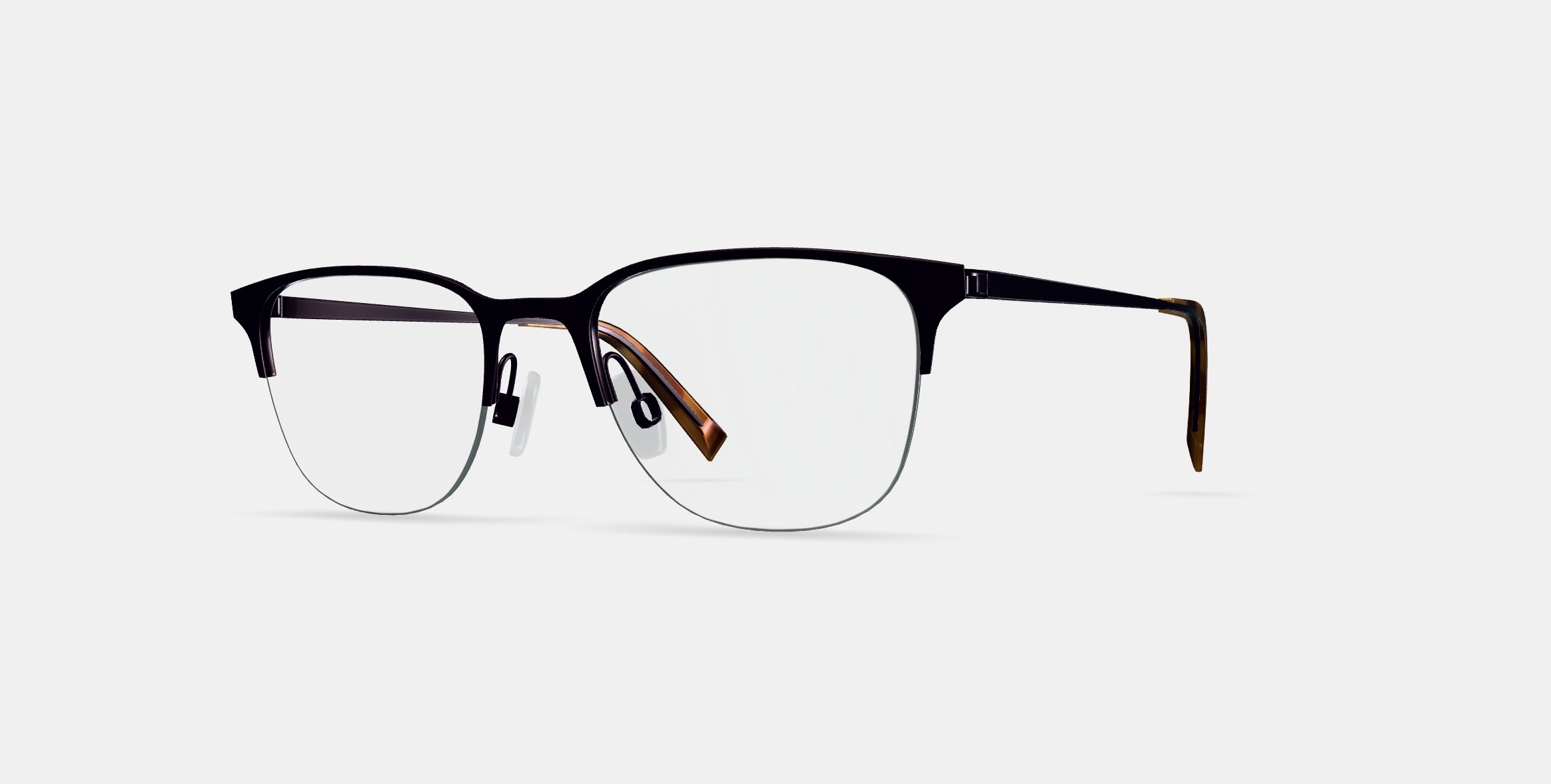 Wallis Eyeglasses in Carbon 3D model_13