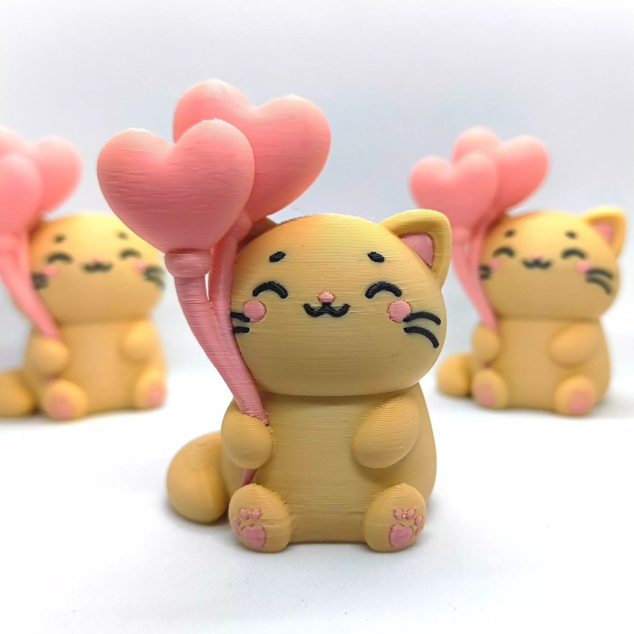 Valentines Special - Kawaii Cat 3D print model_0