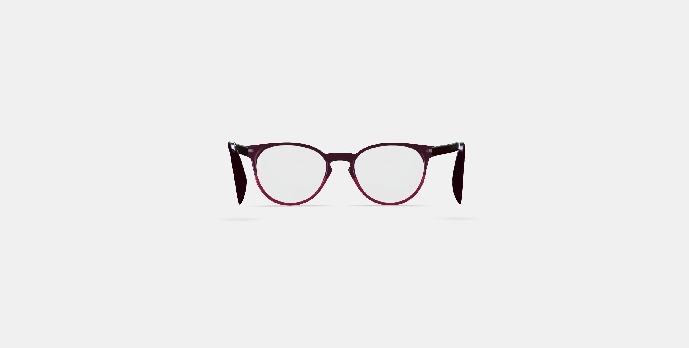 Blakeley Eyeglasses in Oxblood Fade 3D model_14