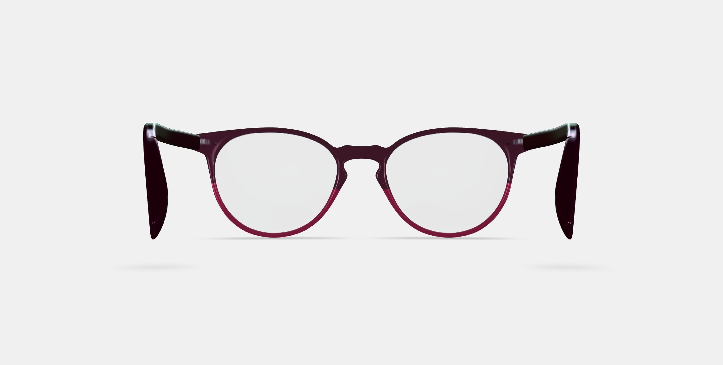 Blakeley Eyeglasses in Oxblood Fade 3D model_15