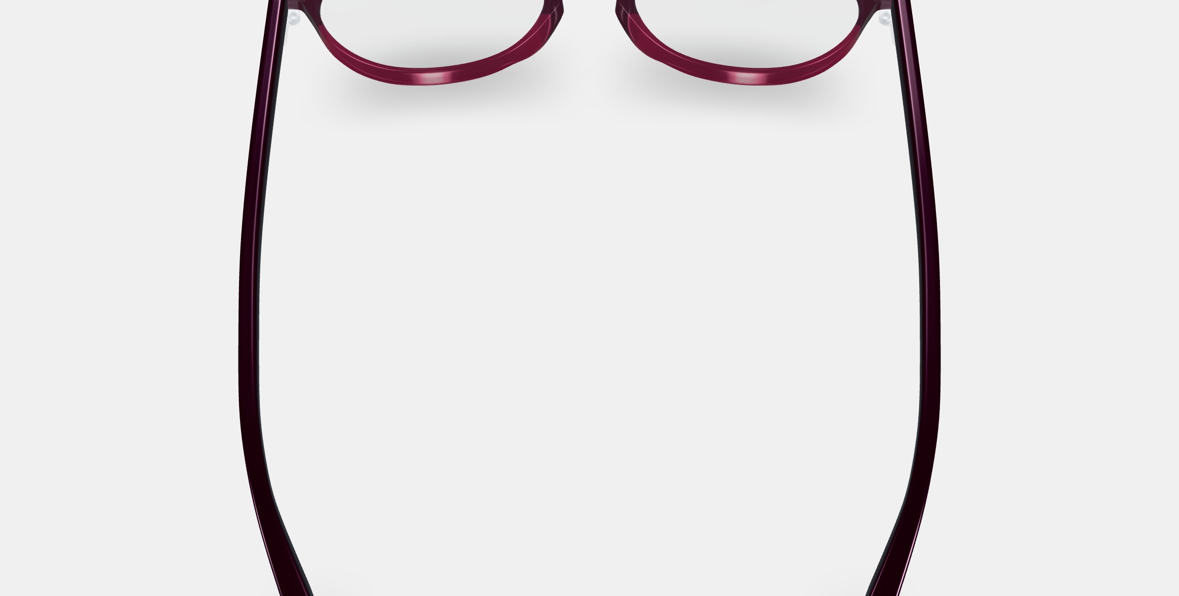 Blakeley Eyeglasses in Oxblood Fade 3D model_4