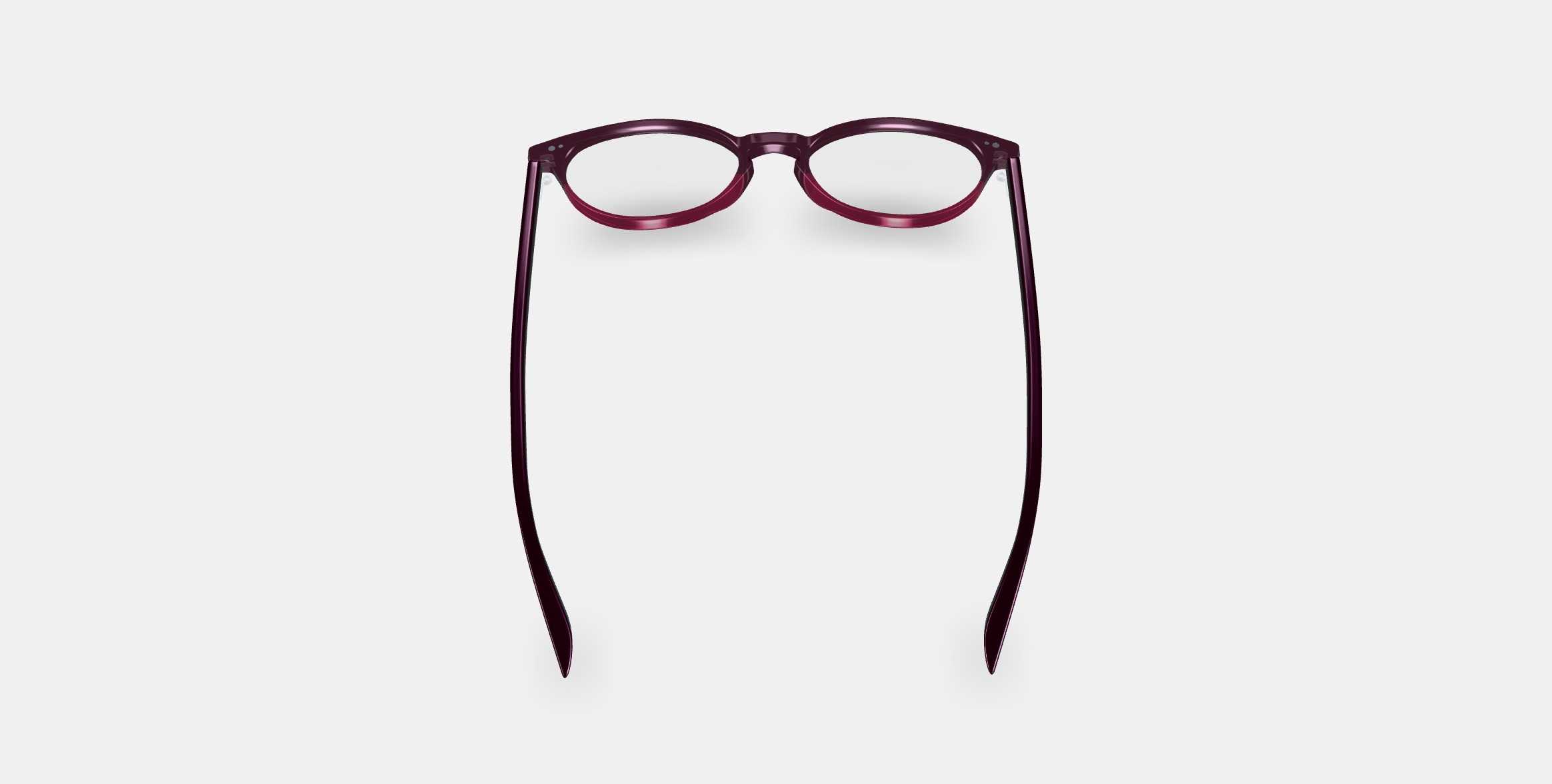 Blakeley Eyeglasses in Oxblood Fade 3D model_2
