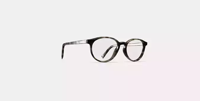 Watts Eyeglasses in Greystone