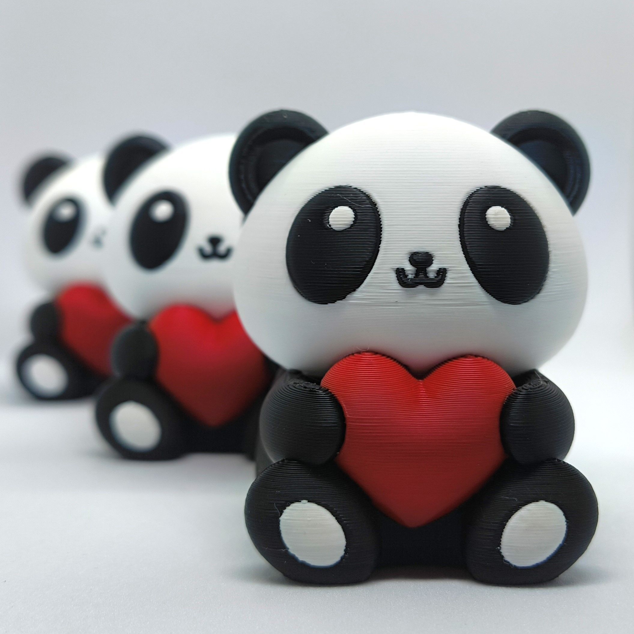 Valentines Special - Kawaii Panda 3D print model_5