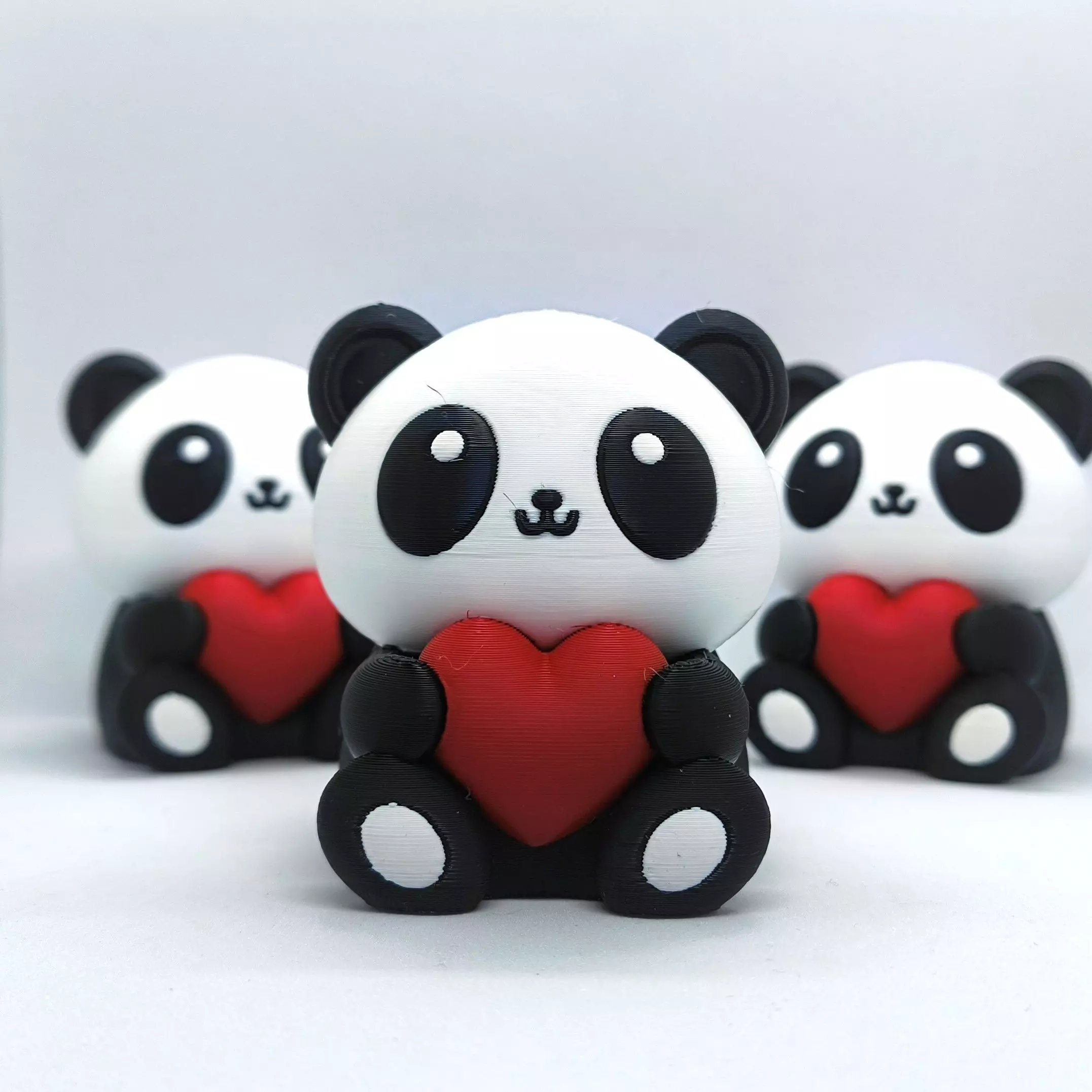 Valentines Special - Kawaii Panda 3D print model_0
