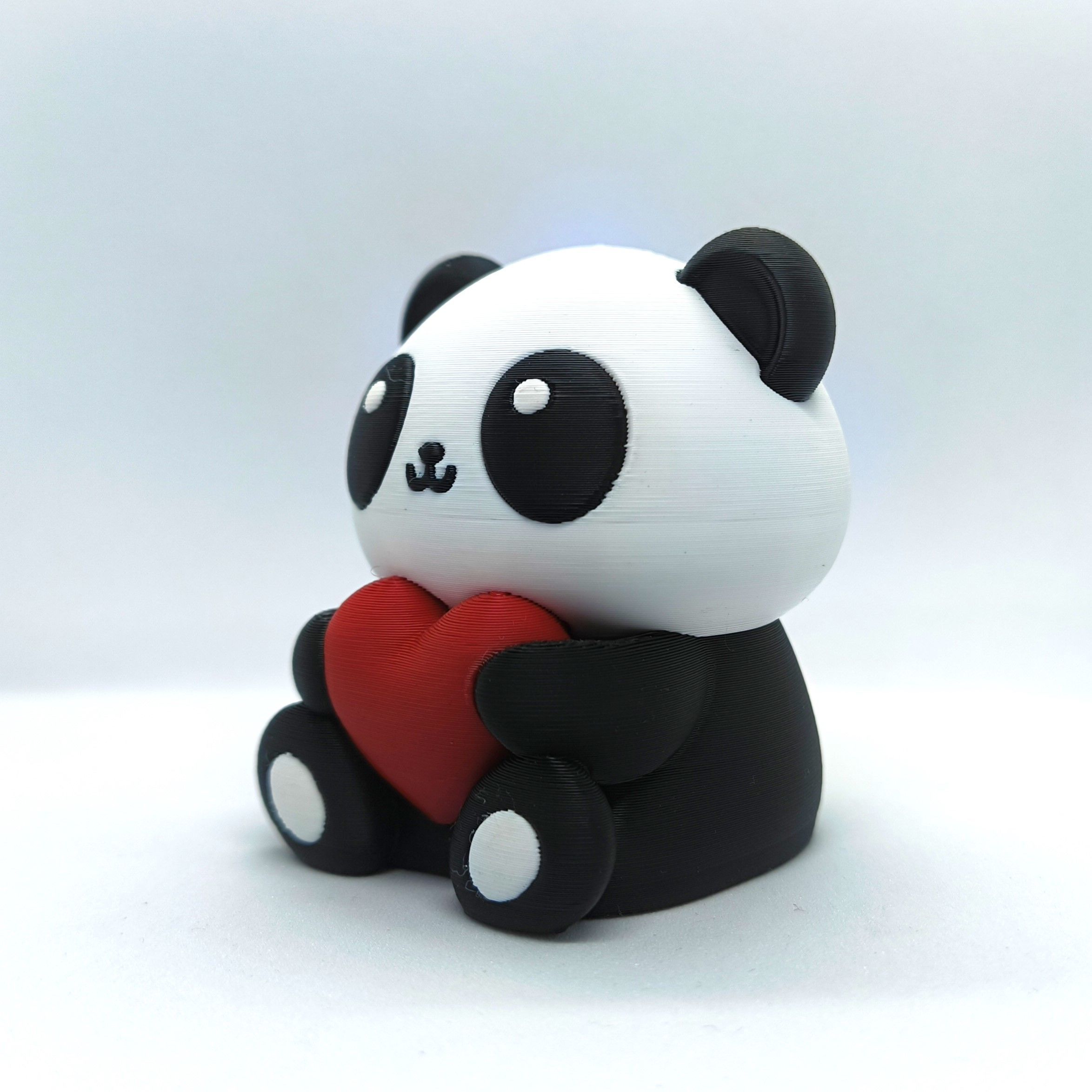 Valentines Special - Kawaii Panda 3D print model_4