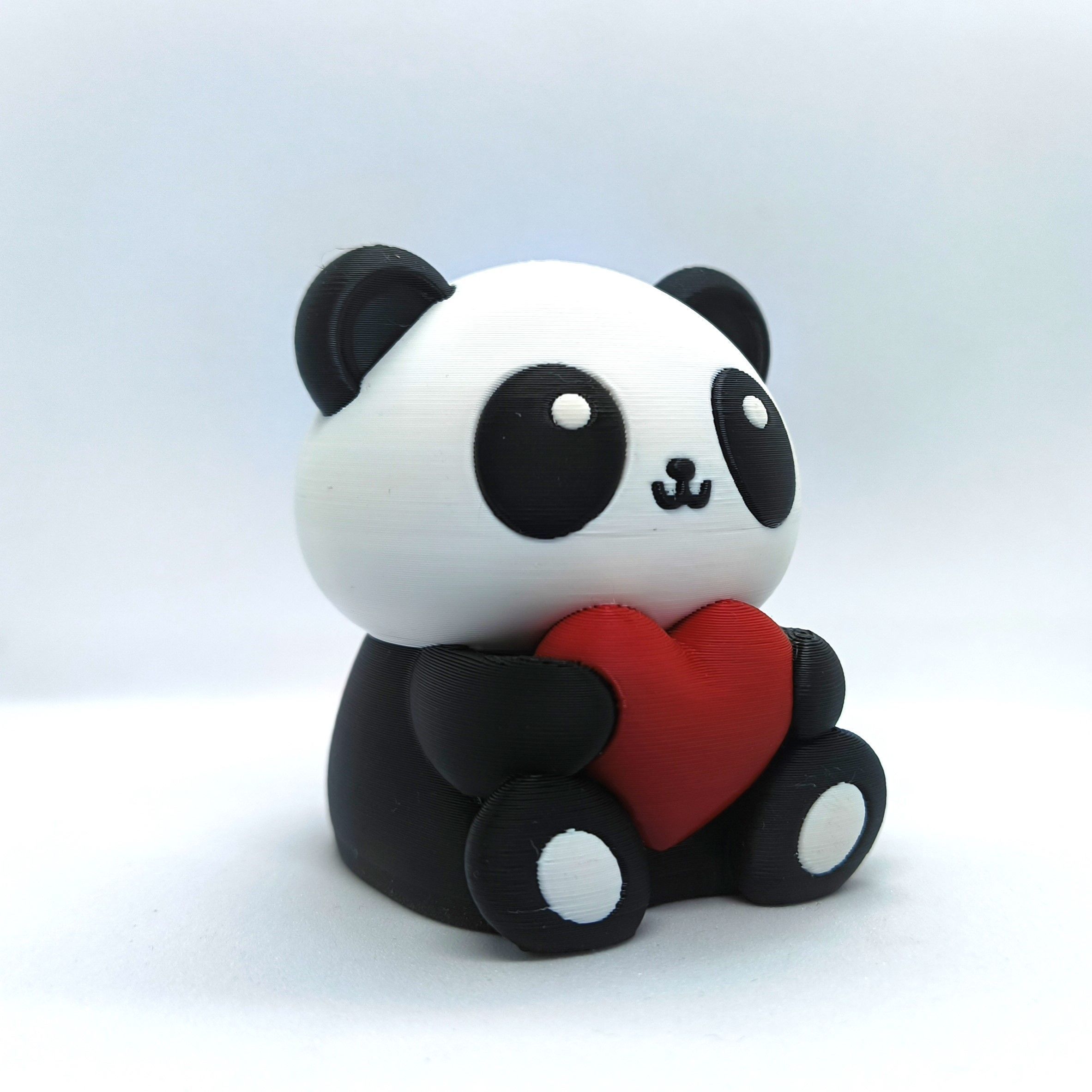 Valentines Special - Kawaii Panda 3D print model_2