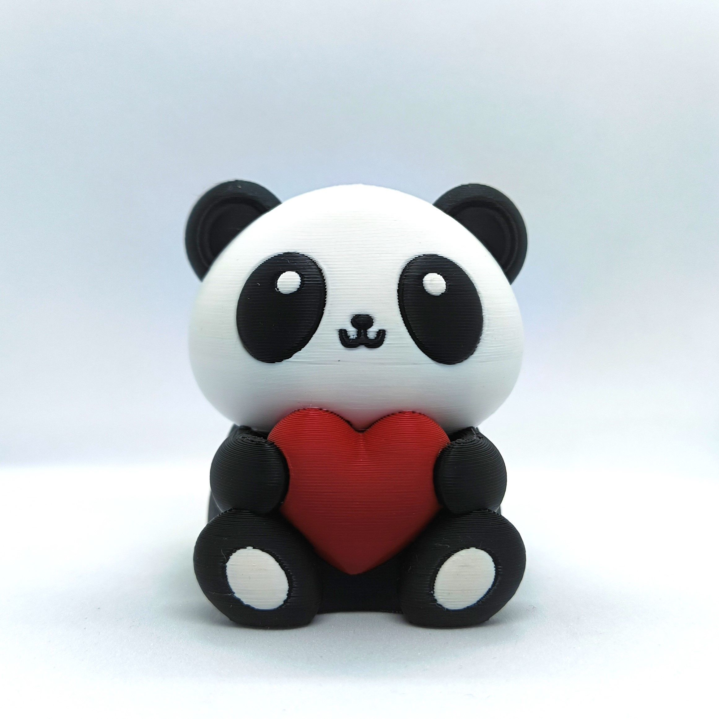 Valentines Special - Kawaii Panda 3D print model_3