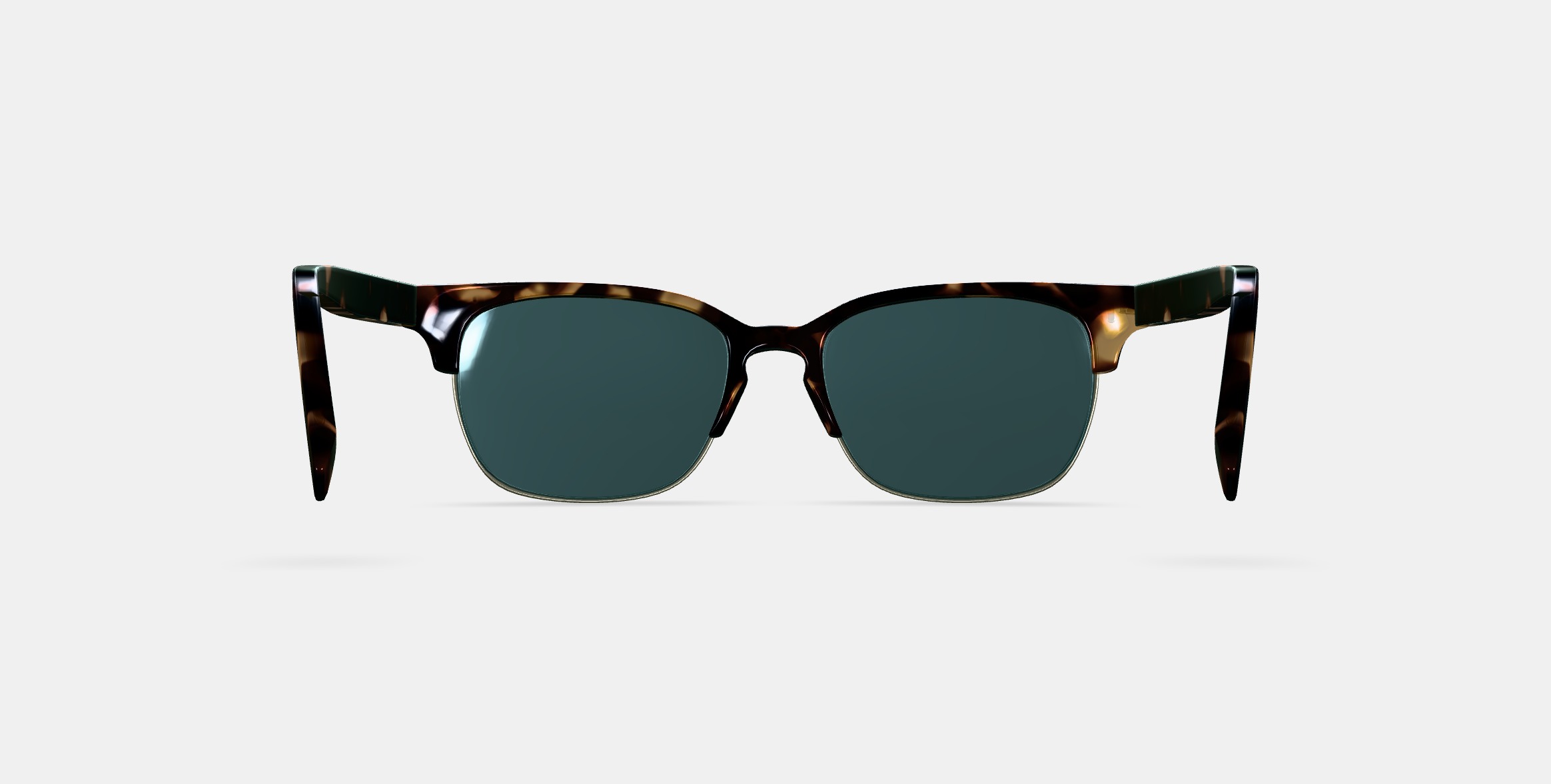 Ames Sunglasses in Whiskey Tortoise with Riesling 3D model_15