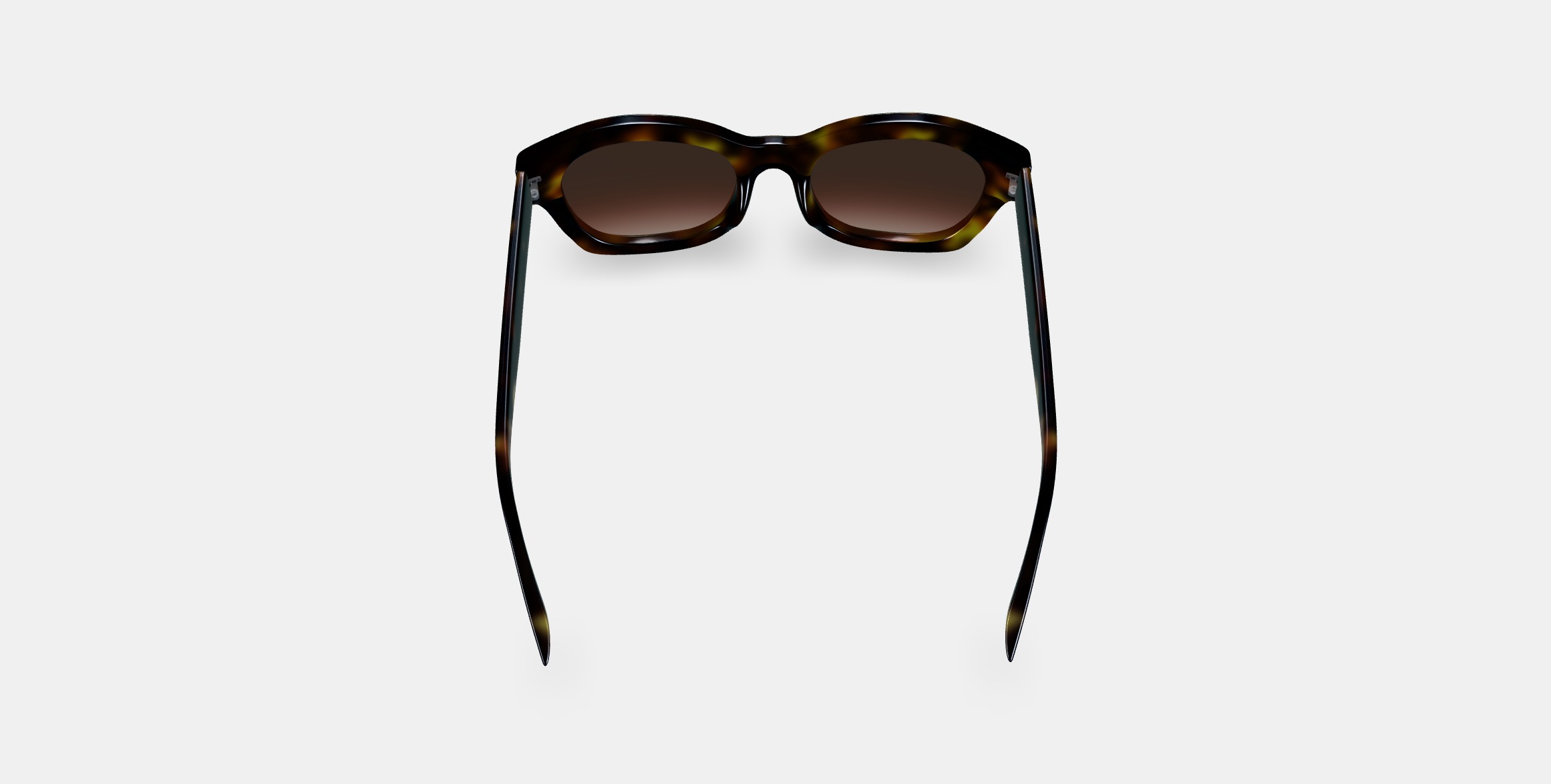 Gael Sunglasses in Cognac Tortoise 3D model_3