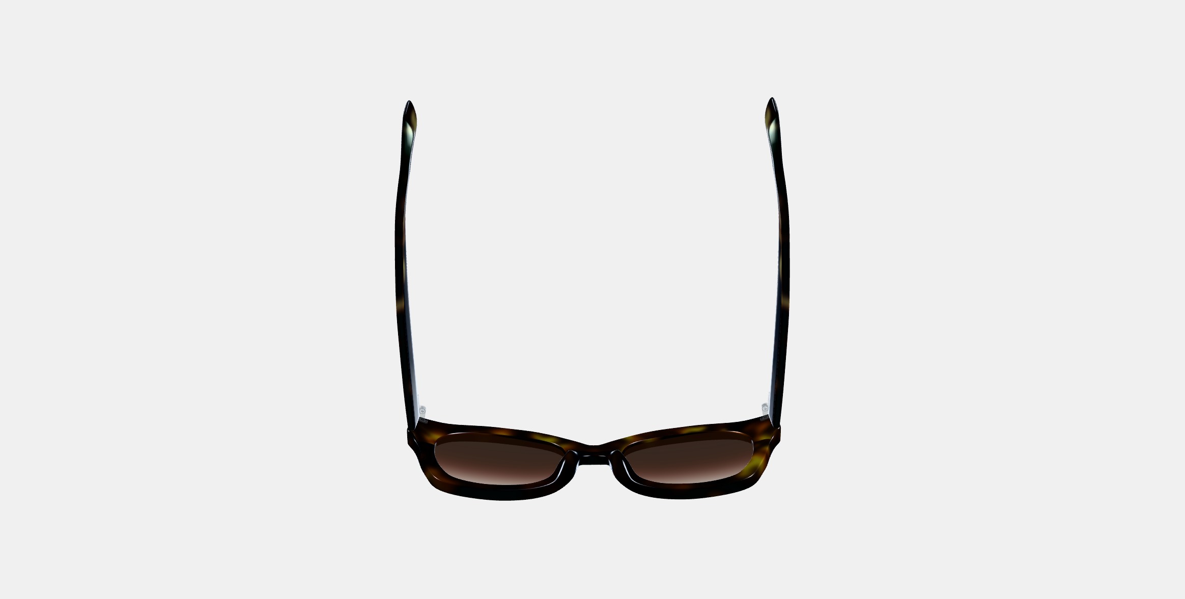 Gael Sunglasses in Cognac Tortoise 3D model_6