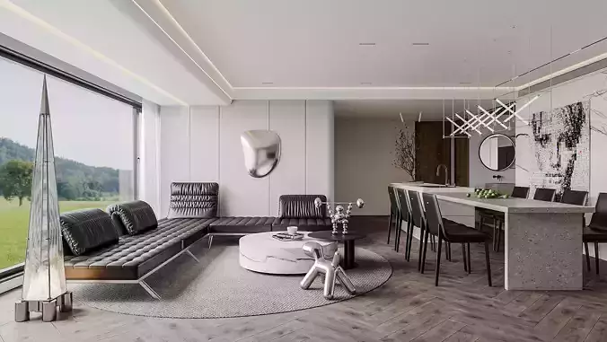 apartment interior scenes      