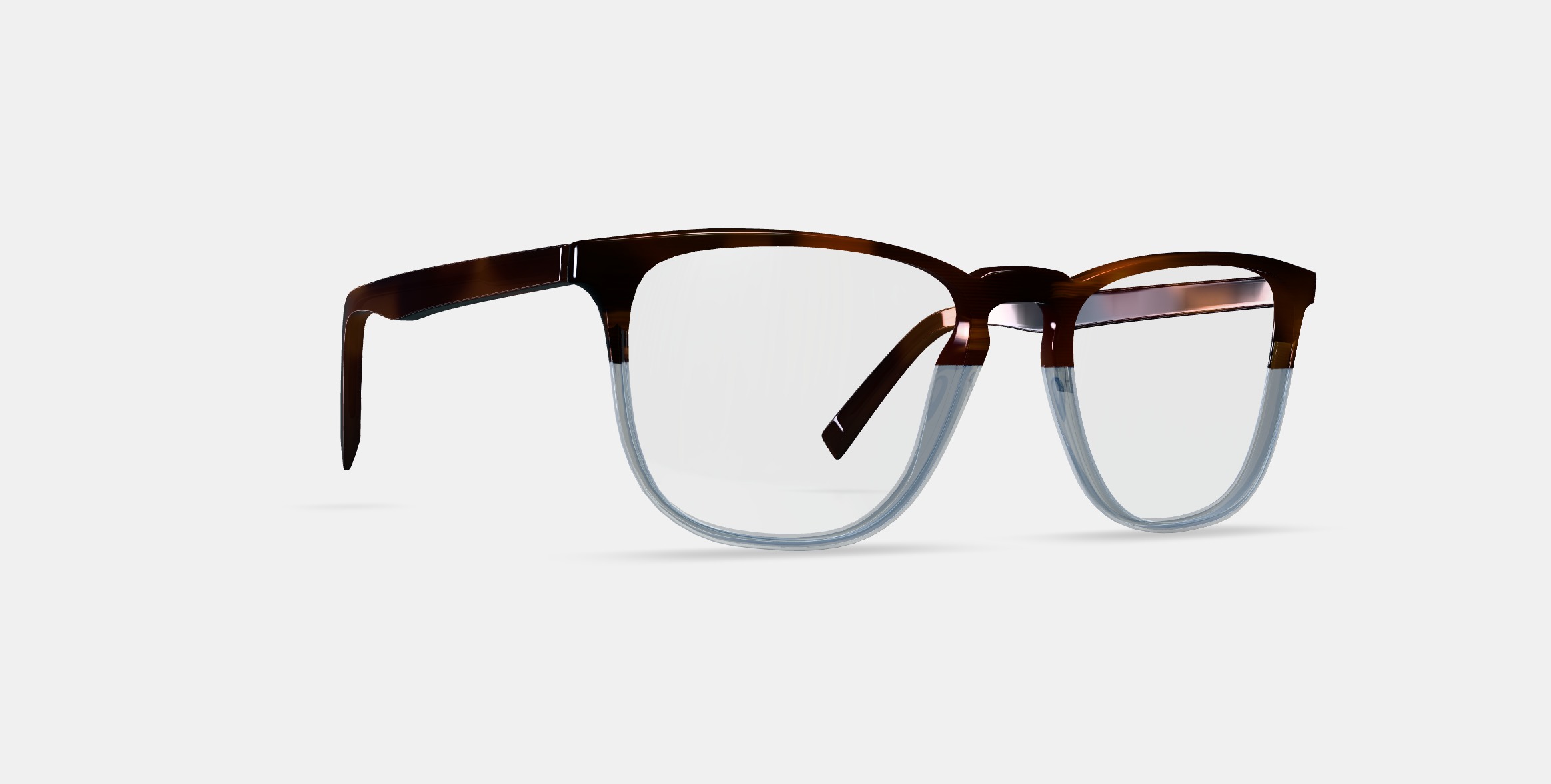 Vaughan Eyeglasses in Eastern Bluebird Fade 3D model_9