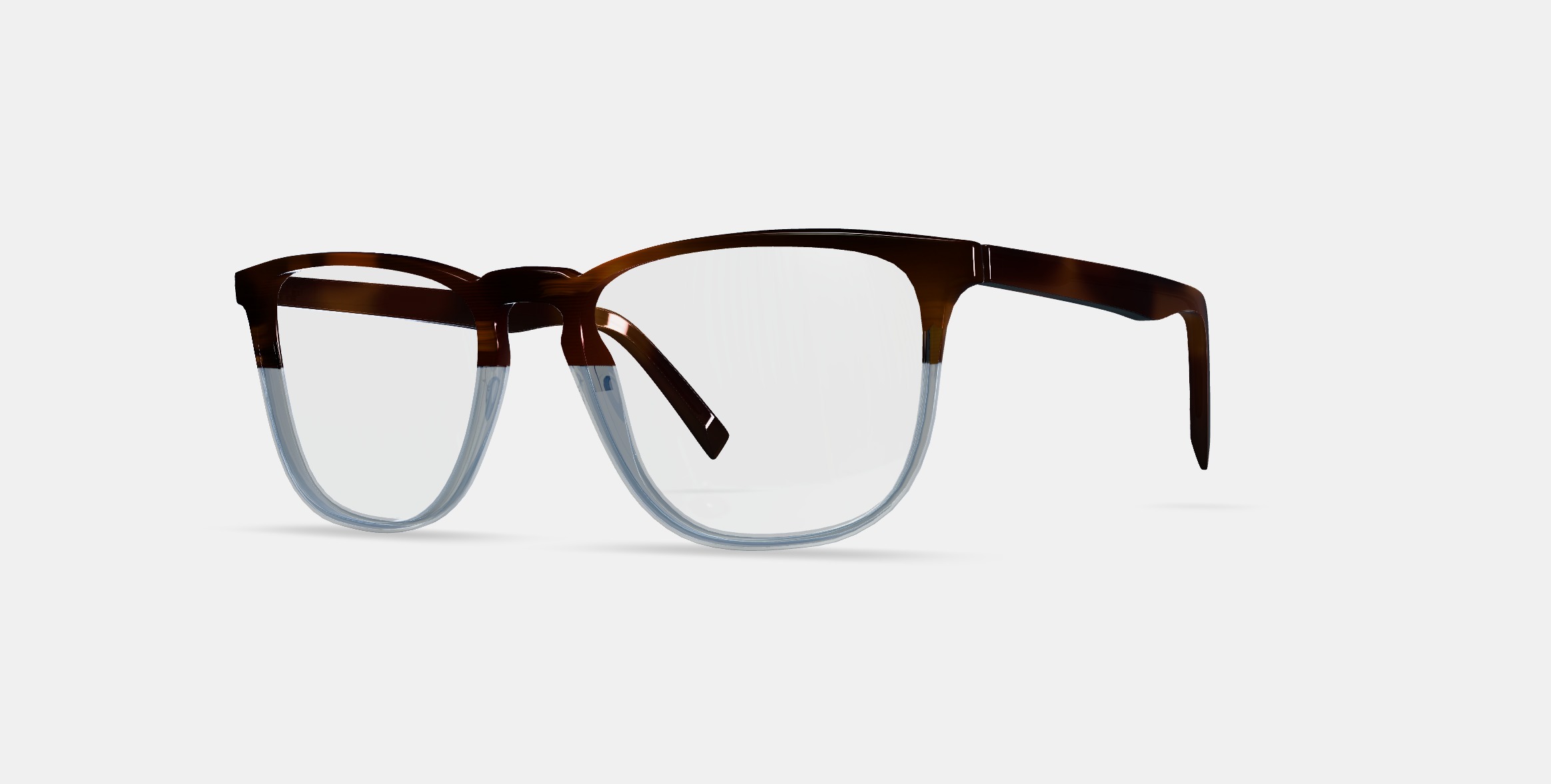 Vaughan Eyeglasses in Eastern Bluebird Fade 3D model_13
