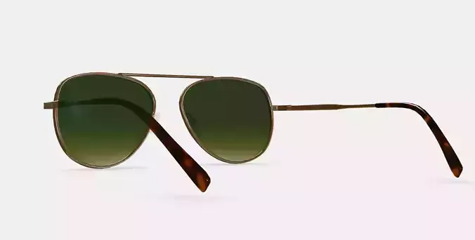 Belmar Sunglasses in Polished Gold