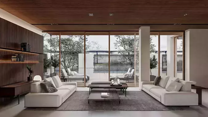  villa interior scenes