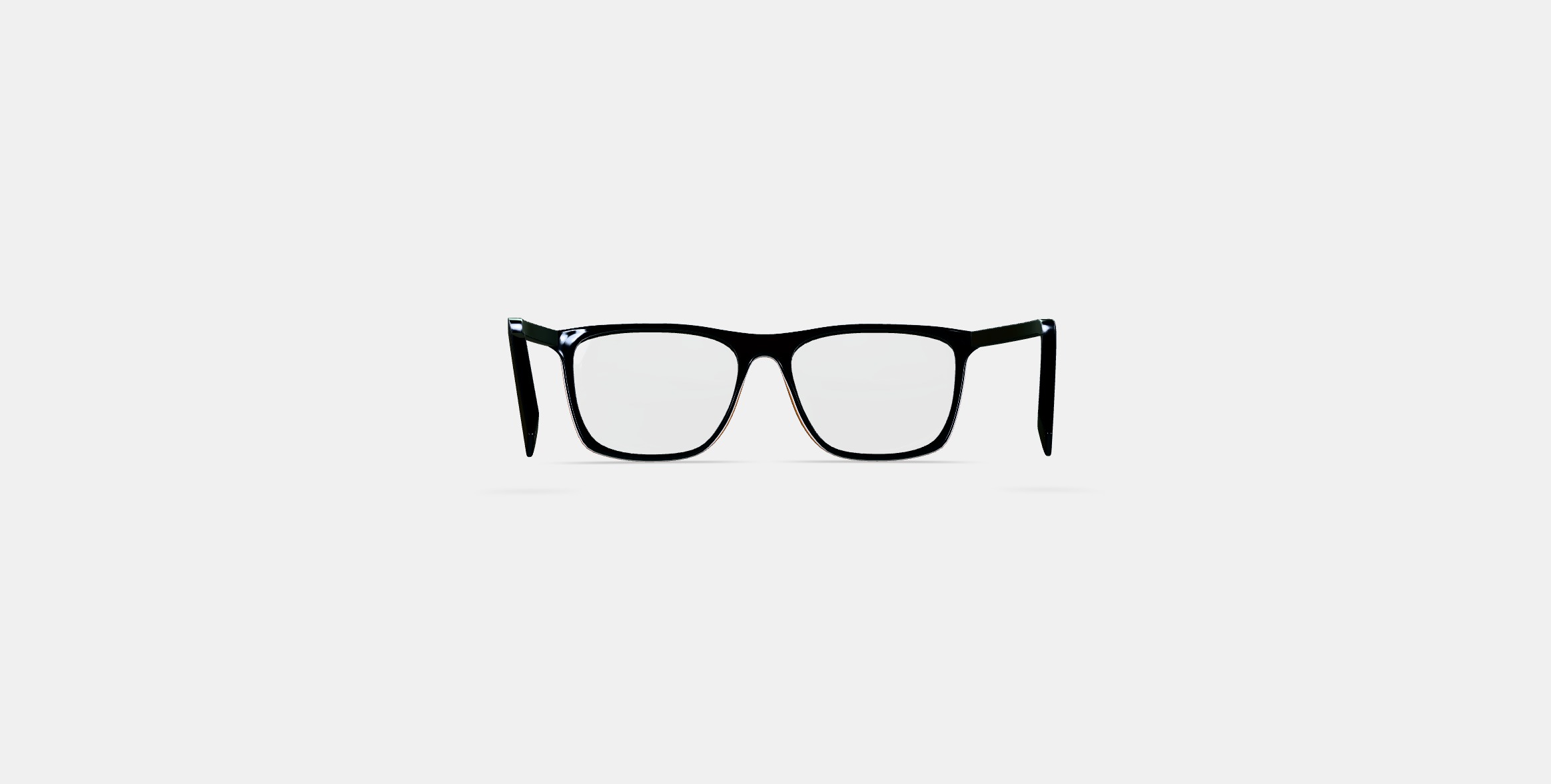 Fletcher Eyeglasses in Black Matte Eclipse 3D model_14