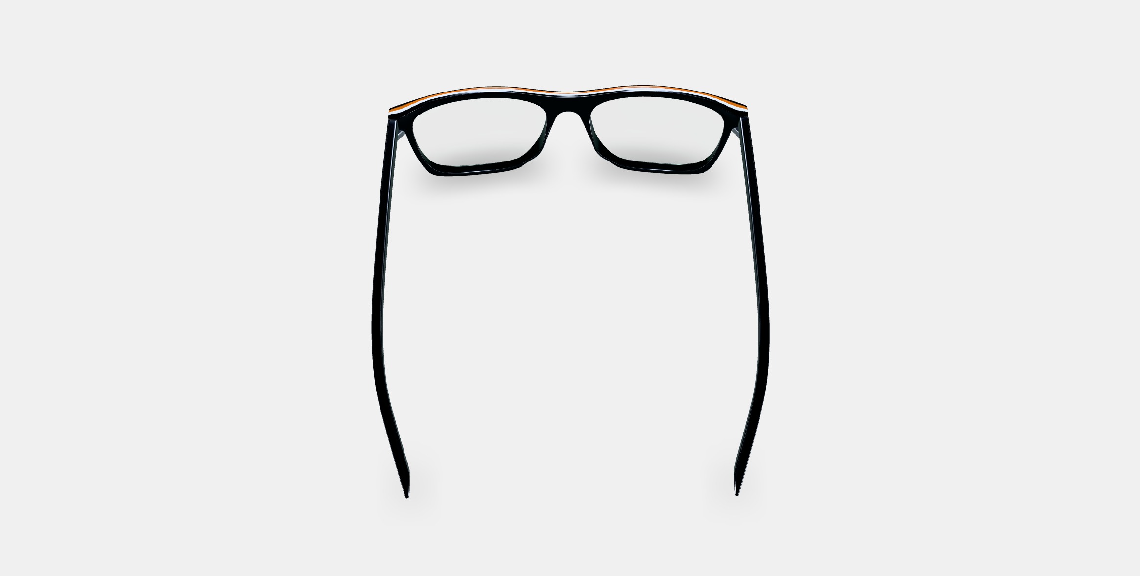 Fletcher Eyeglasses in Black Matte Eclipse 3D model_4