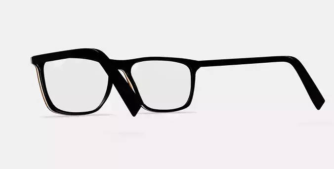 Fletcher Eyeglasses in Black Matte Eclipse