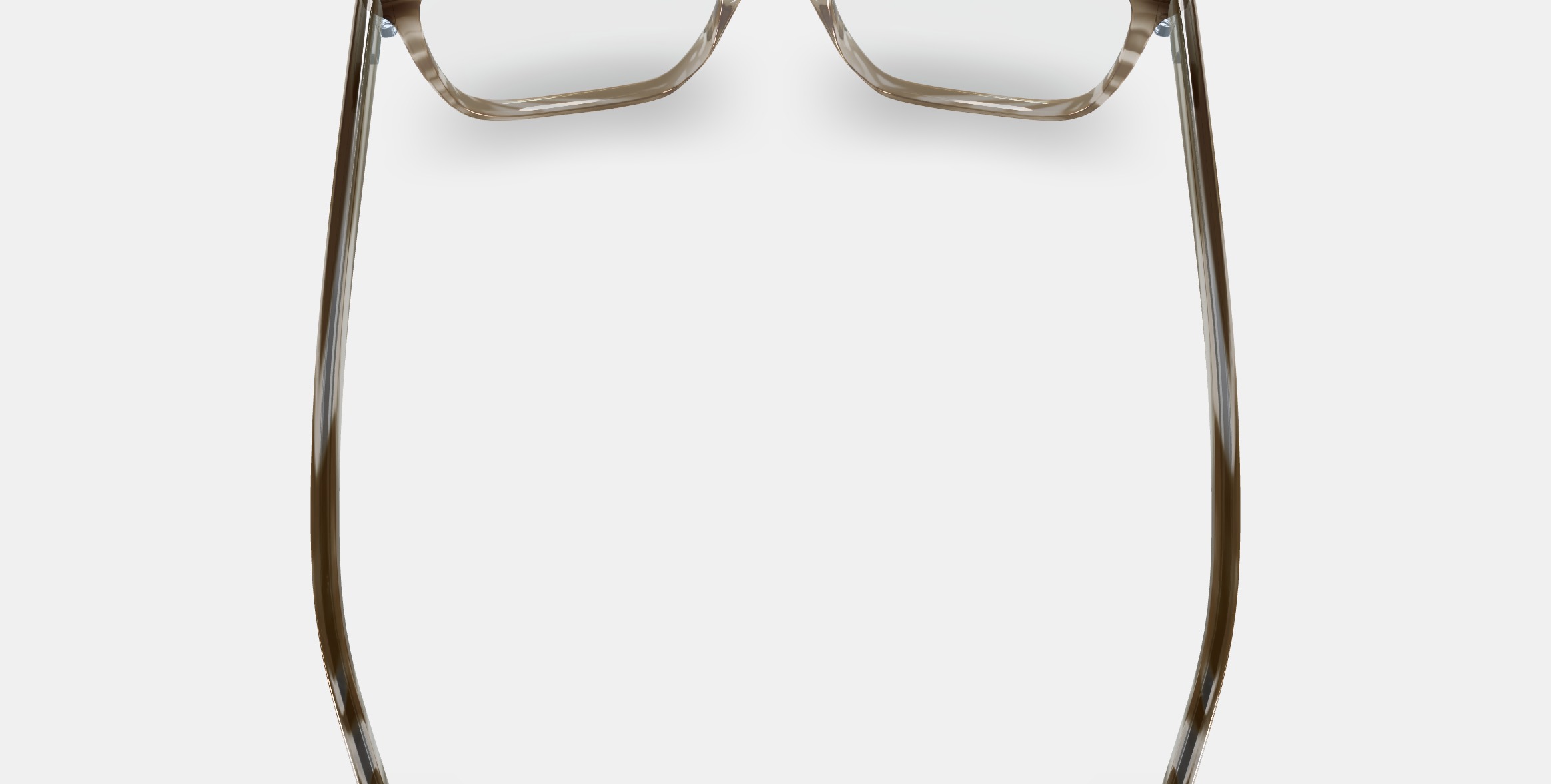 Hughes Eyeglasses in Chestnut Crystal 3D model_3