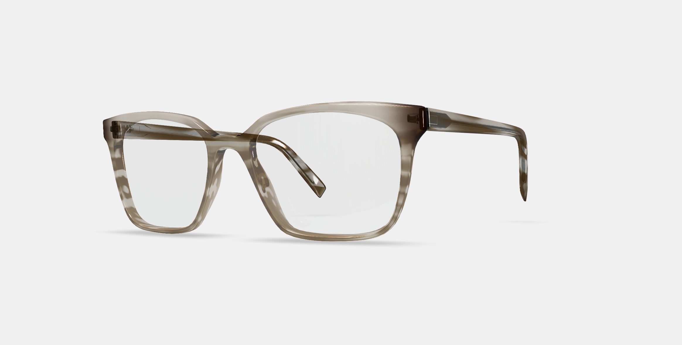 Hughes Eyeglasses in Chestnut Crystal 3D model_13