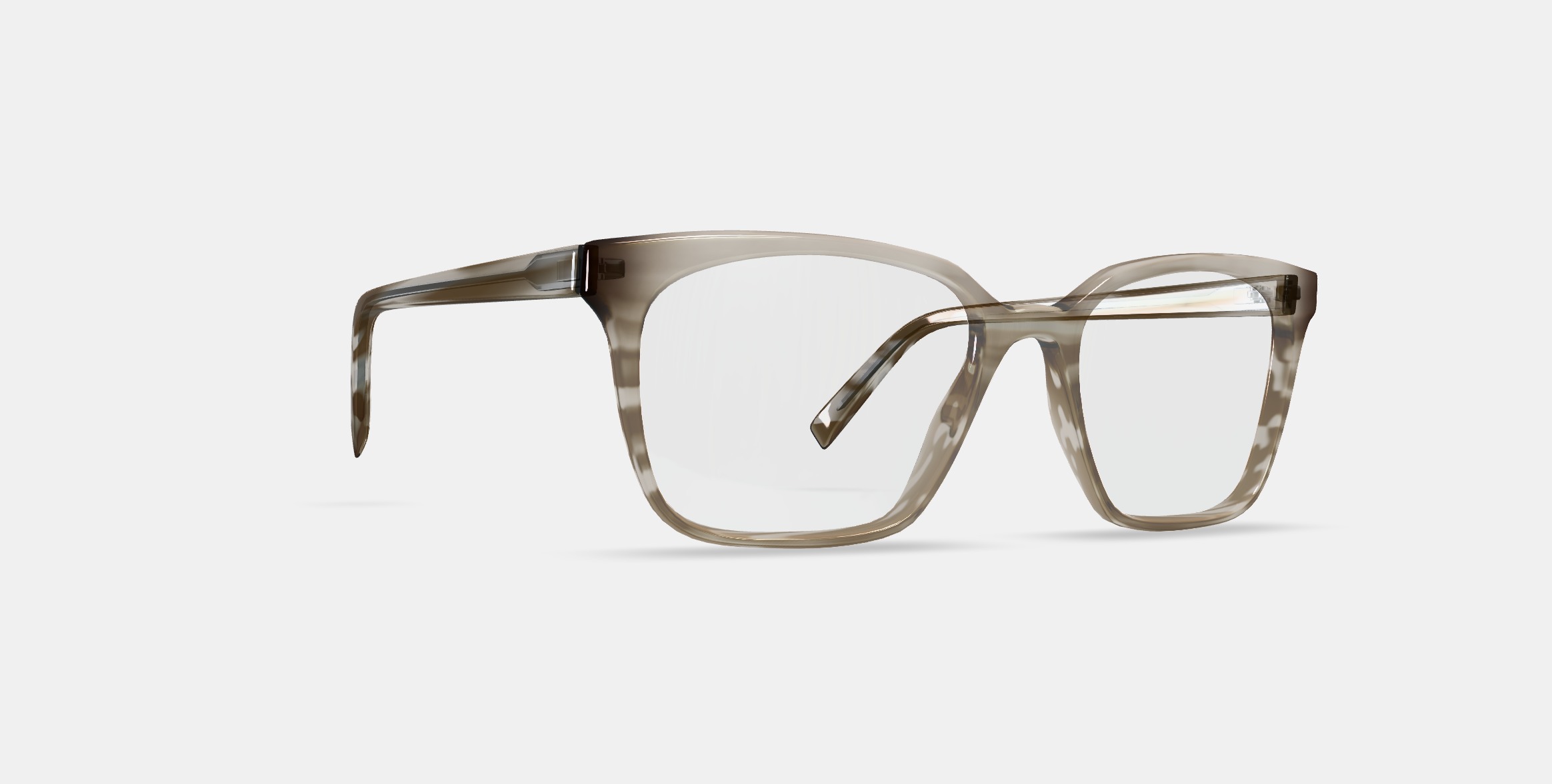 Hughes Eyeglasses in Chestnut Crystal 3D model_9