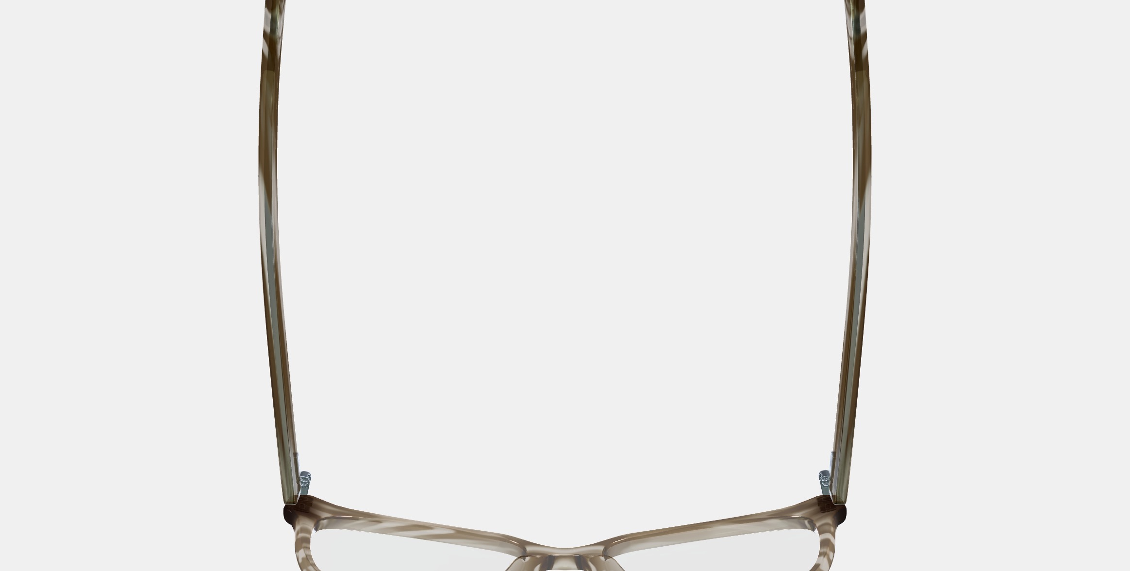 Hughes Eyeglasses in Chestnut Crystal 3D model_8