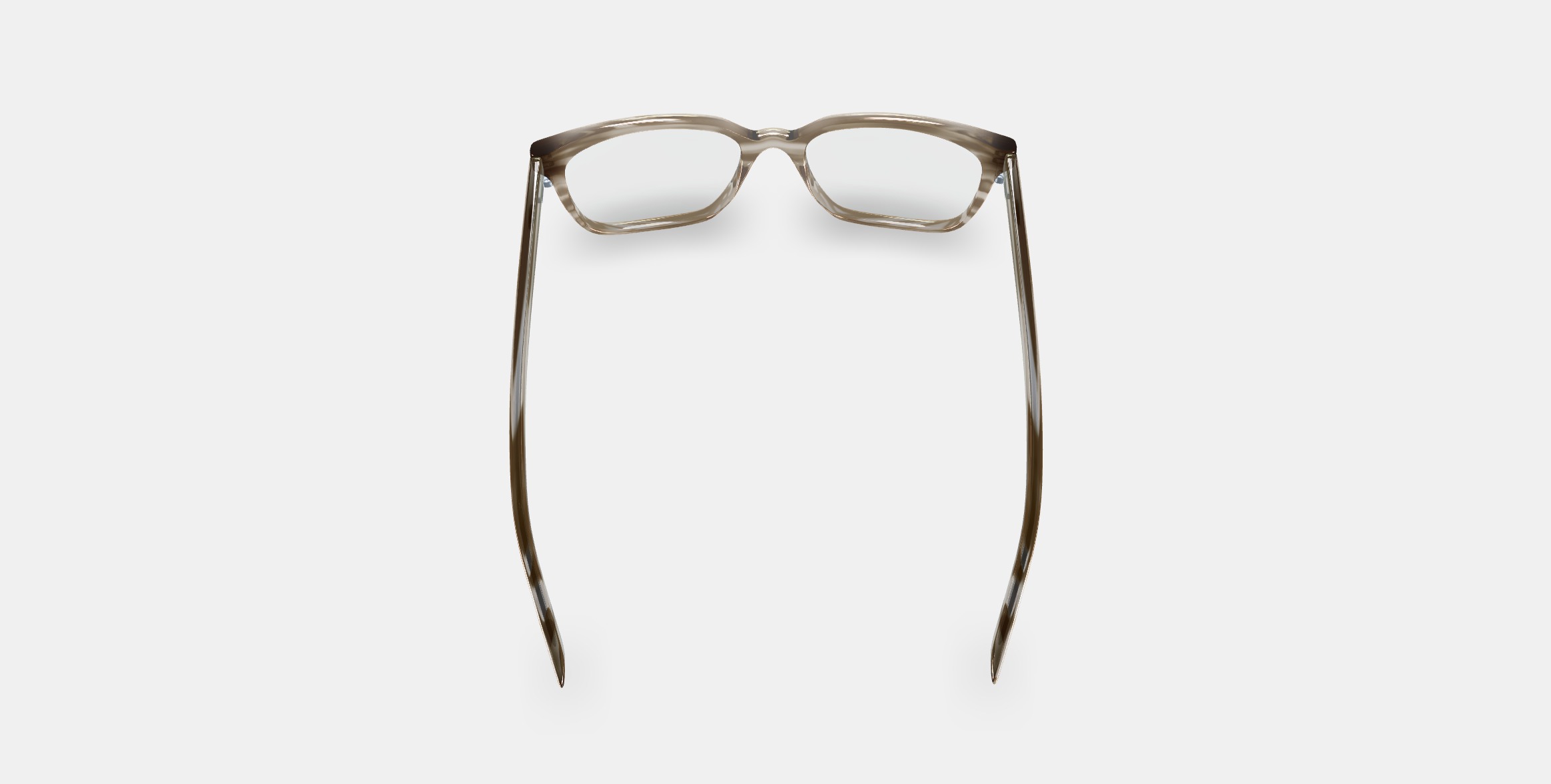 Hughes Eyeglasses in Chestnut Crystal 3D model_2