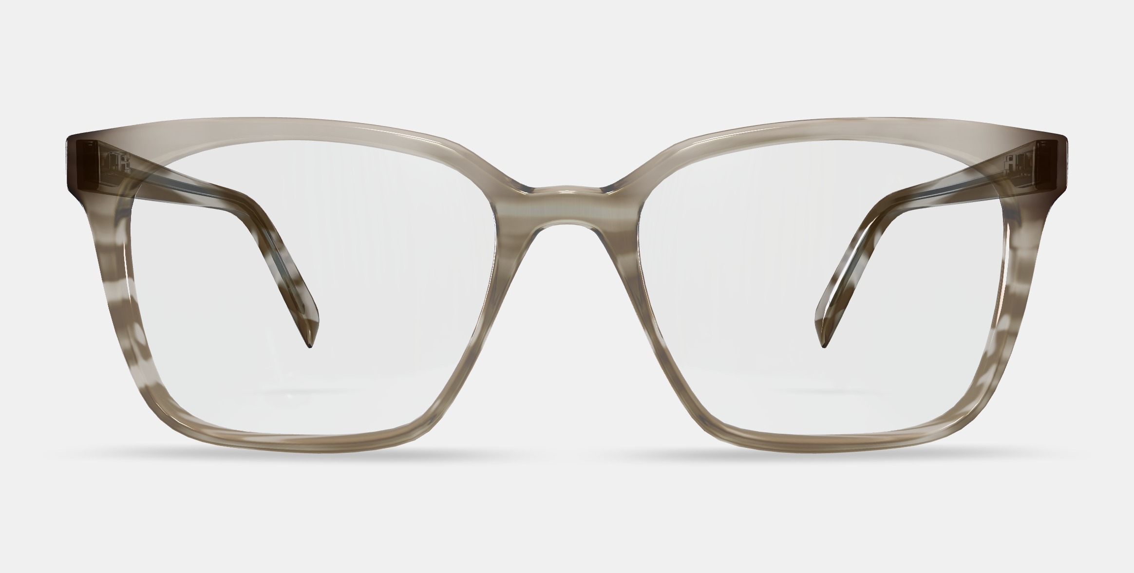Hughes Eyeglasses in Chestnut Crystal 3D model_11