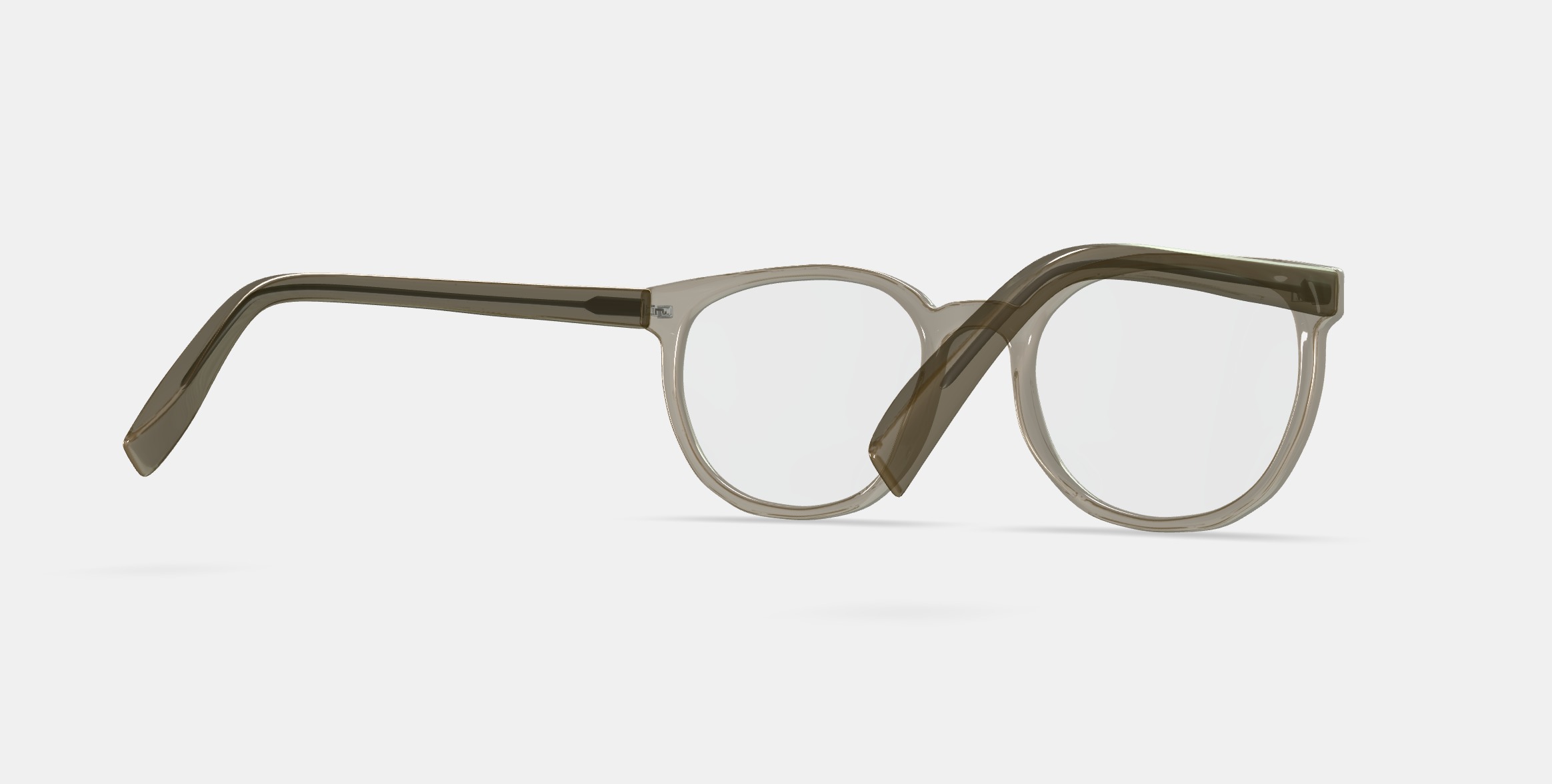 Gillian Eyeglasses in Nutmeg Crystal 3D model_6
