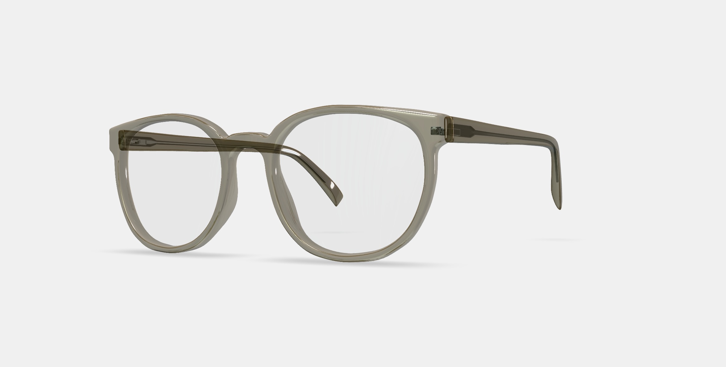 Gillian Eyeglasses in Nutmeg Crystal 3D model_13