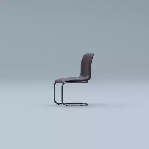 Sleek Modern Cantilever Chair