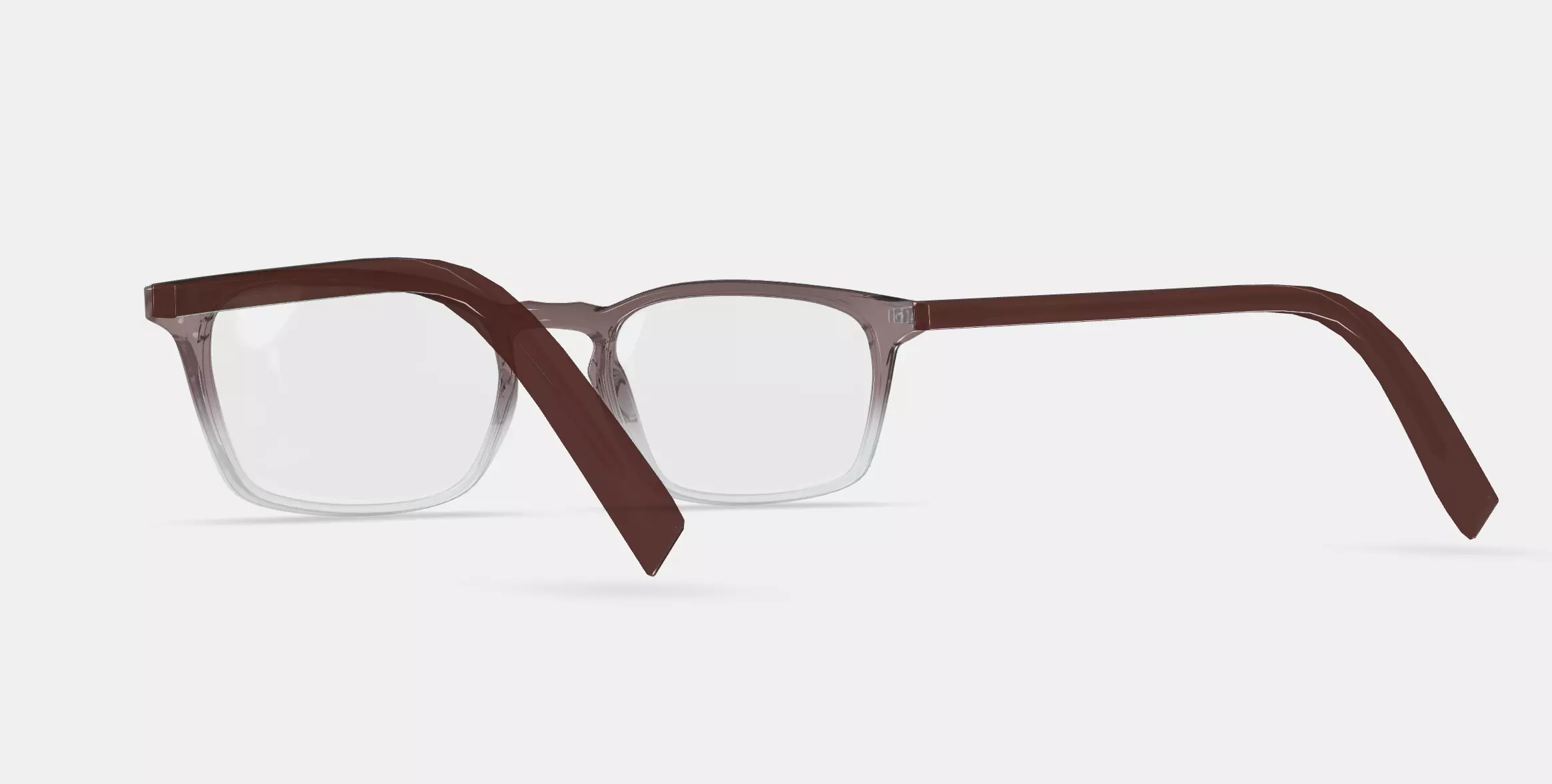 Chase Eyeglasses in Driftwood Fade 3D model_0