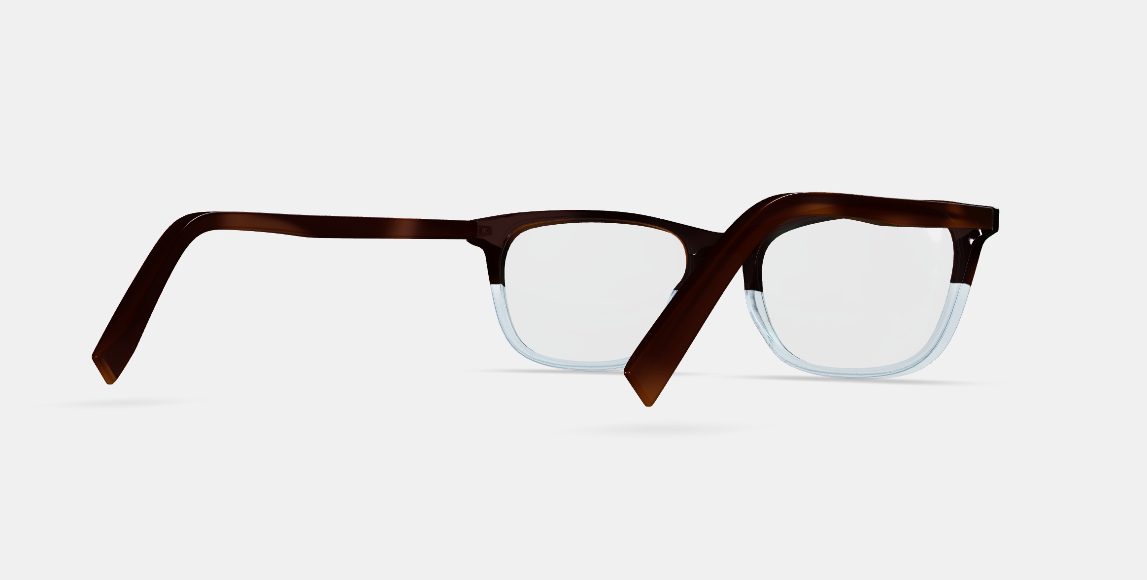 Welty Low Bridge Fit Eyeglasses in Eastern Bluebird Fade 3D model_6