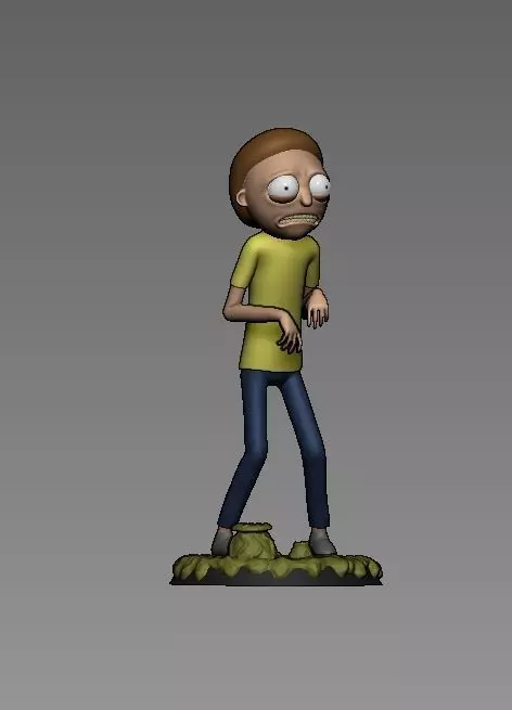 Rick and Morty  toxica  3D print model_4