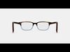 Crane Low Bridge Fit Eyeglasses in Eastern Bluebird Fade 3D model_1