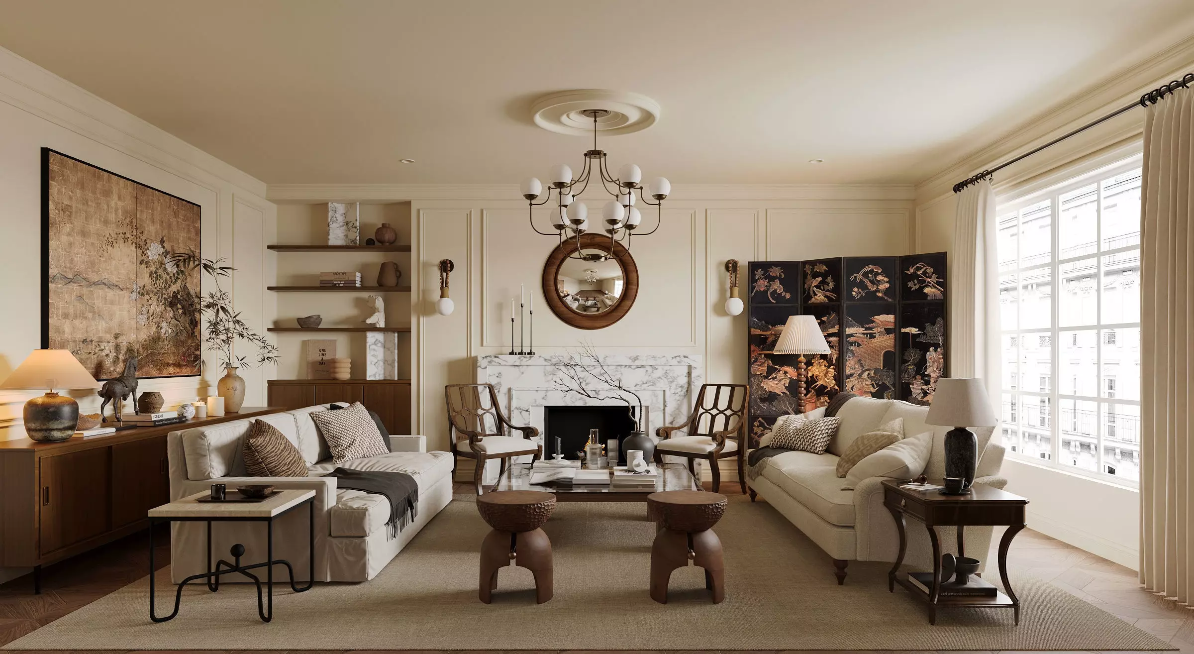 apartment interior 3D model
