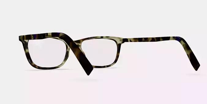 Welty Low Bridge Fit Eyeglasses in Violet Magnolia