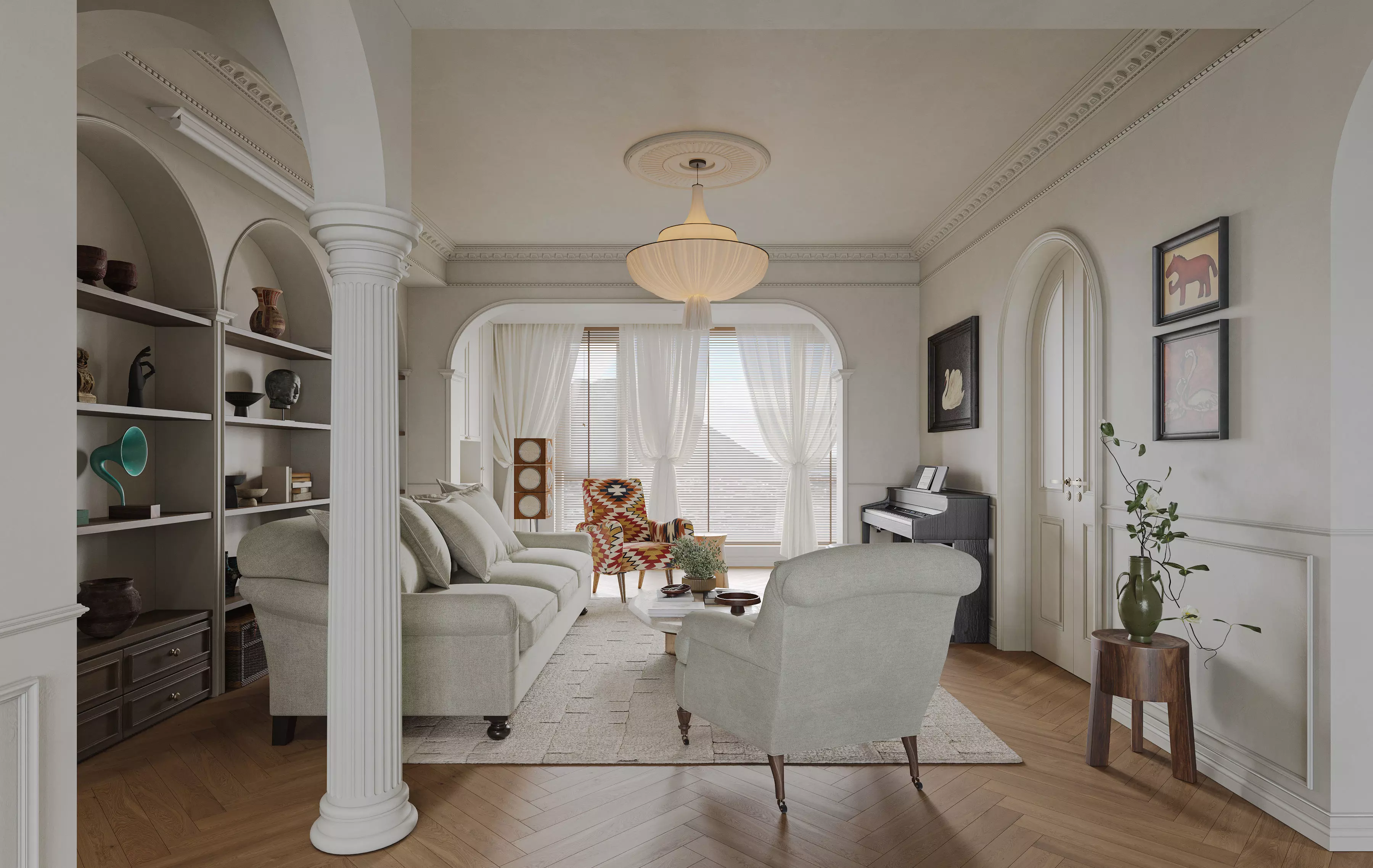 apartment interior 3D model