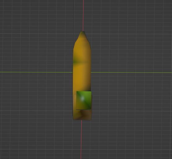 Banana 3D model Low-poly 3D Low-poly 3D model_7