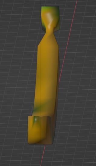 Banana 3D model Low-poly 3D Low-poly 3D model_13