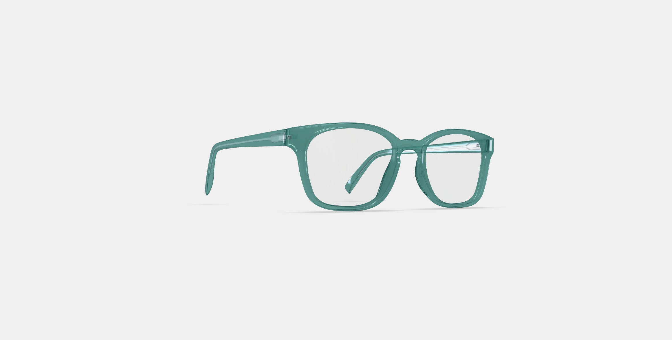 Hemmings Eyeglasses in Viridian 3D model_2