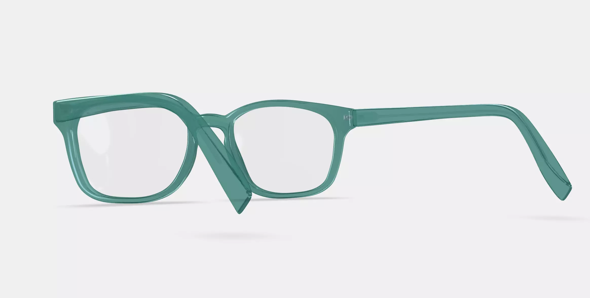 Hemmings Eyeglasses in Viridian 3D model_0