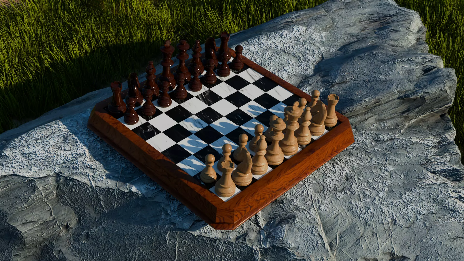 Chess 3D model_0